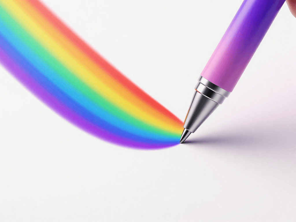 Hero image for This startup aims to design and manufacture innovative pens that produce rainbow-colored lines when